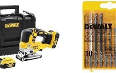 Test : scie sauteuse Dewalt XR 18V DCS334P2-QW sans fil