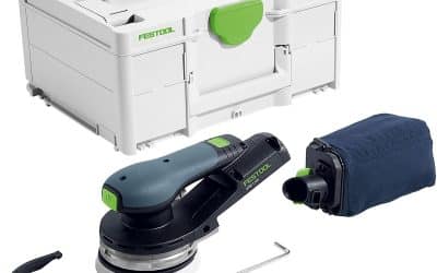 Test de la Festool ETSC 2 125-Basic : ponceuse excentrique hybride