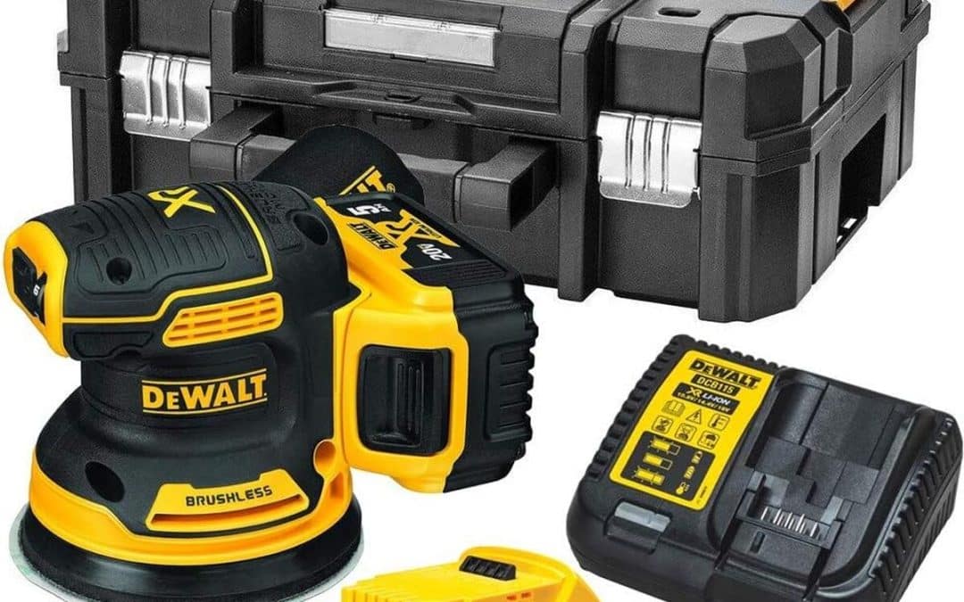 Test de la ponceuse Dewalt XR 18V 125 mm