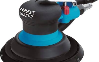 Test de la ponceuse excentrique Hazet 9033-2 : performance et maniabilité