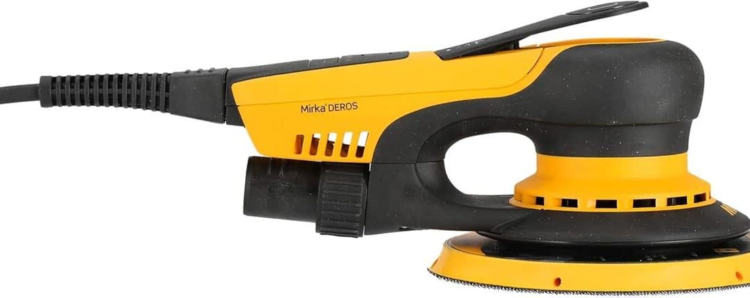 Test de la ponceuse Mirka DEROS II 625 : efficacité sans poussière