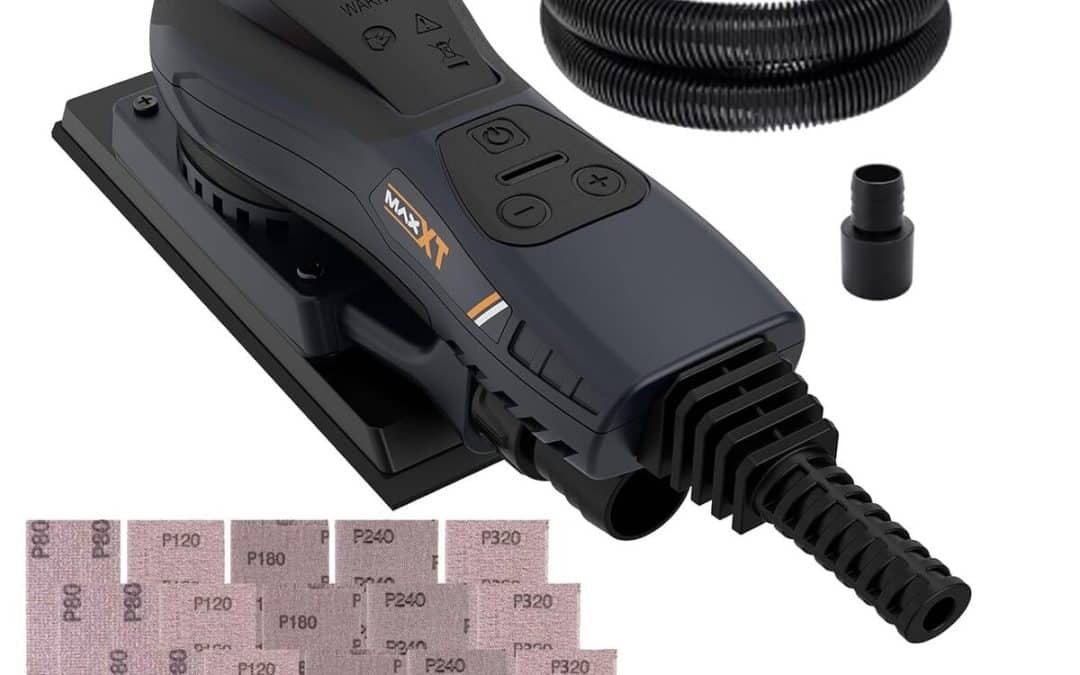 Test de la ponceuse orbitale MAXXT : puissance et faible vibration