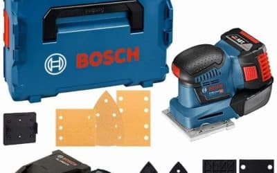 Test de la ponceuse vibrante sans fil Bosch GSS 18V-10