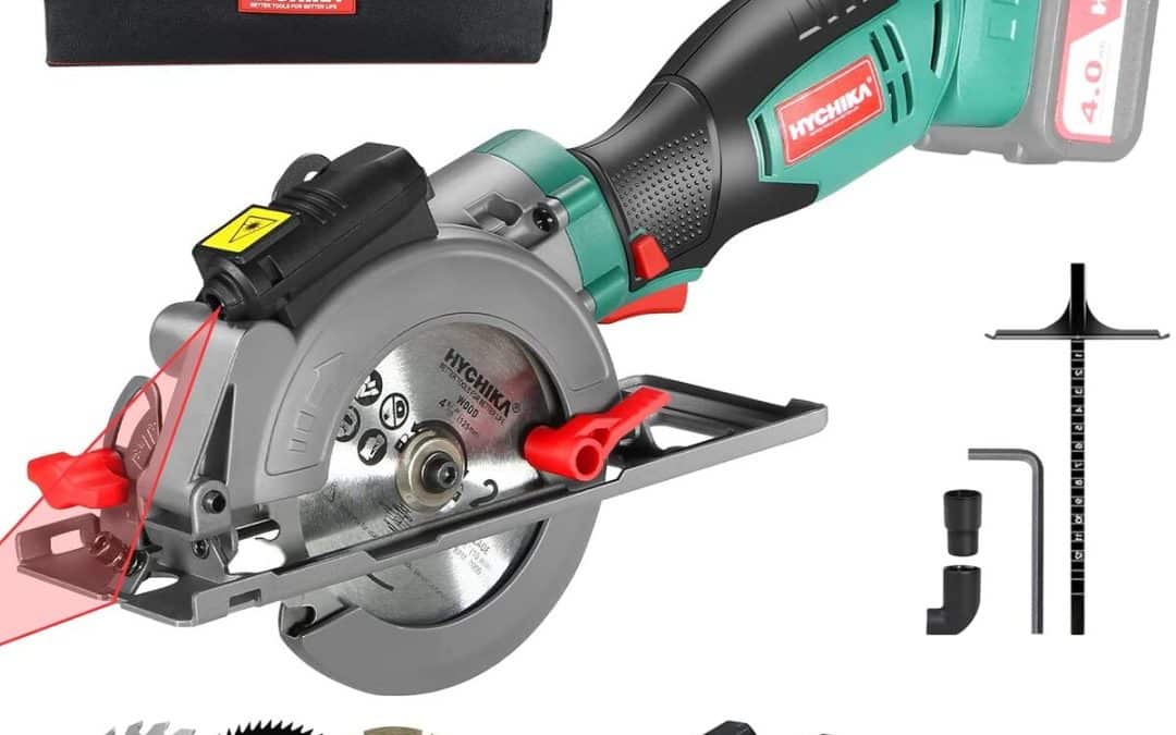 Test de la scie circulaire sans fil HYCHIKA 18V : puissance et précision