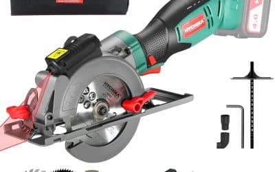 Test de la scie circulaire sans fil HYCHIKA 18V : puissance et précision