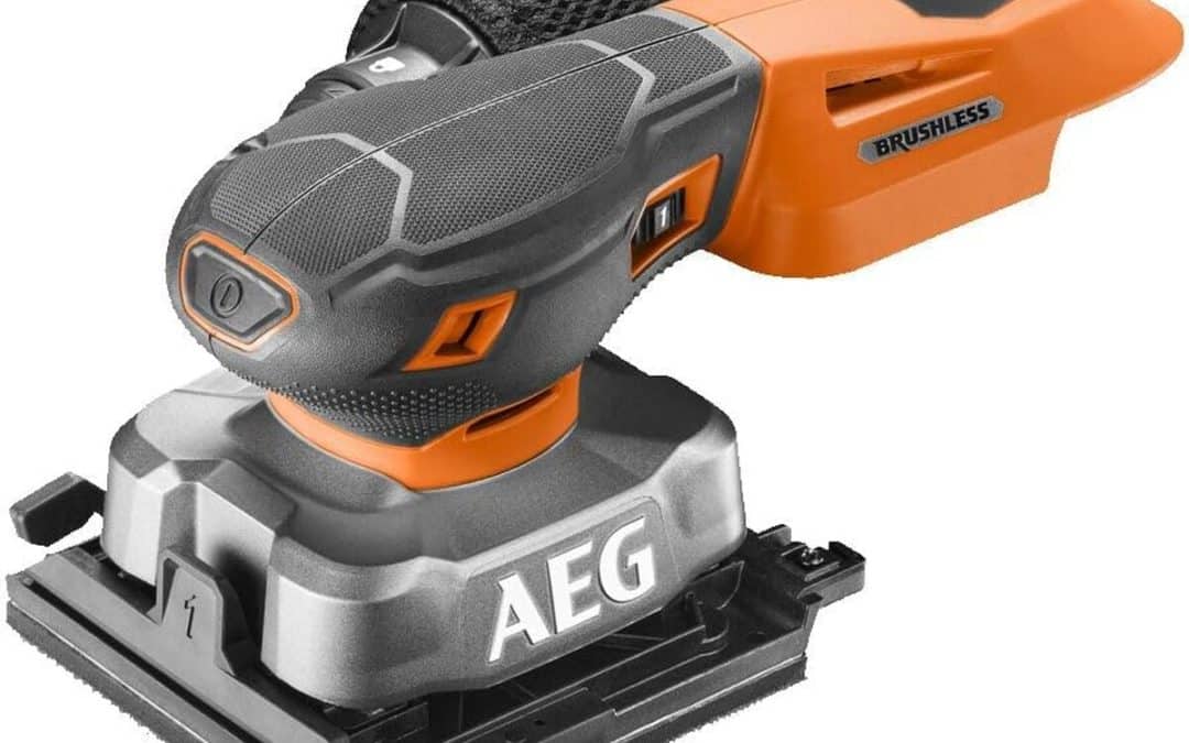 Test : ponceuse vibrante AEG SUBCOMPACT BFS18SBL-14-0