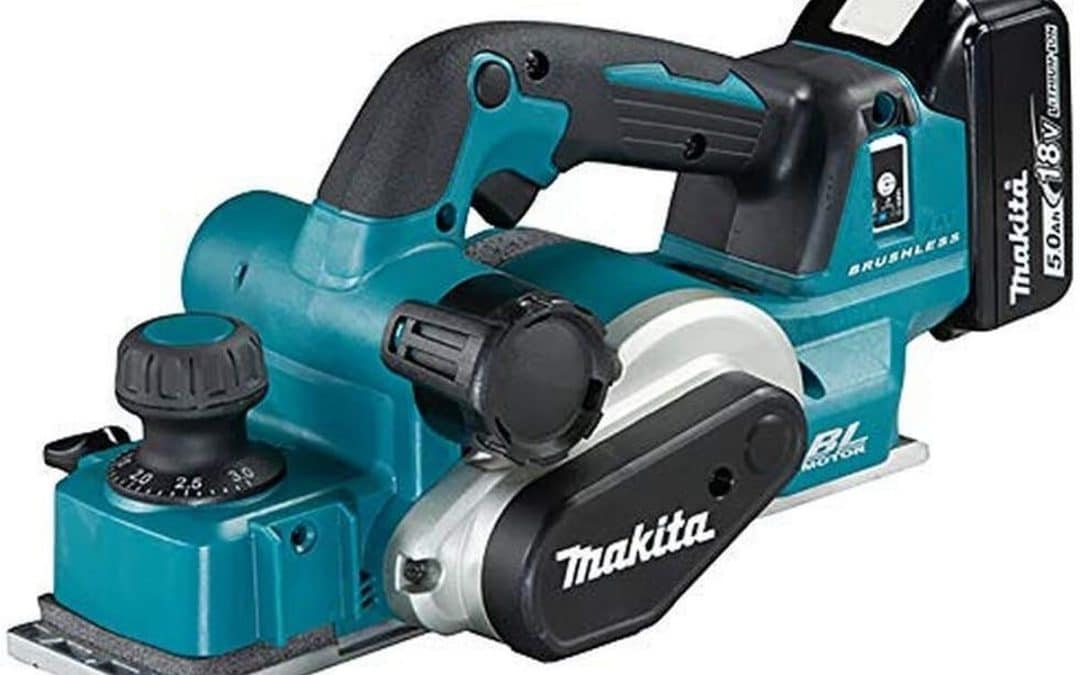 Test : rabot Makita DKP181RTJ 18V LXT en MAKPAC
