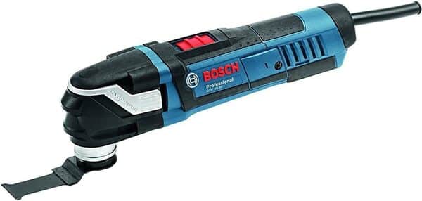 Bosch Professional découpeur-ponceur GOP 40-30 (puissance 400 W, Starlock Plus, 7 lames plongeantes, 5 feuilles abrasives, 3 lames segments, 1 plateau ponçage, L-BOXX)