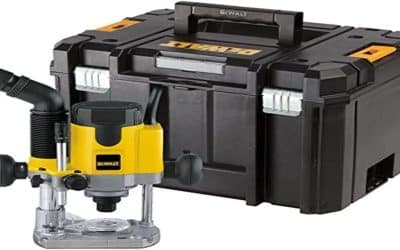 Test de la défonceuse DeWalt DW622KT 1400W argenté