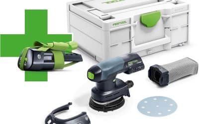 Test de la Festool ETSC 125 : ponceuse excentrique hybride