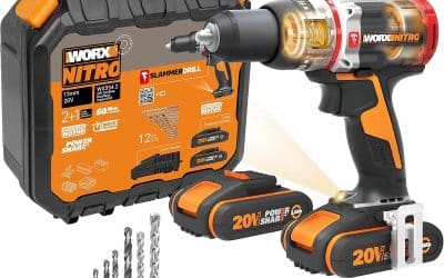 Test de la perceuse-visseuse WORX Nitro 18V WX354.2