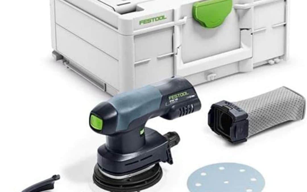 Test de la ponceuse hybride Festool ETSC 125-Basic