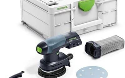 Test de la ponceuse hybride Festool ETSC 125-Basic