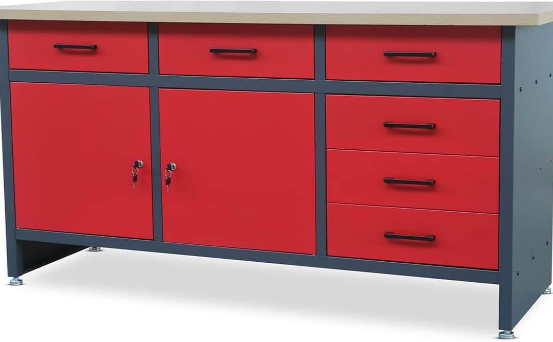 Test : établi Jan Nowak robuste et pratique pour atelier