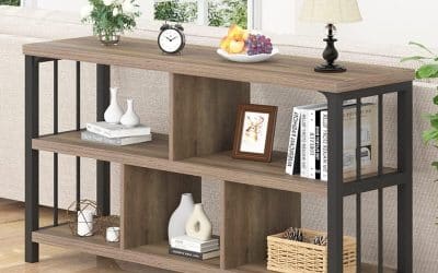 Test étagère industrielle Mudmasa 2 niveaux 5 compartiments