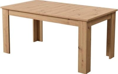 Test : table à manger Homestyle4u 2186 en chêne extensible