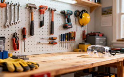 8 conseils essentiels pour la sécurité dans votre atelier de bricolage