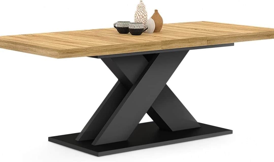 Avis sur la table extensible Alicia d'IDMarket : élégance et praticité
