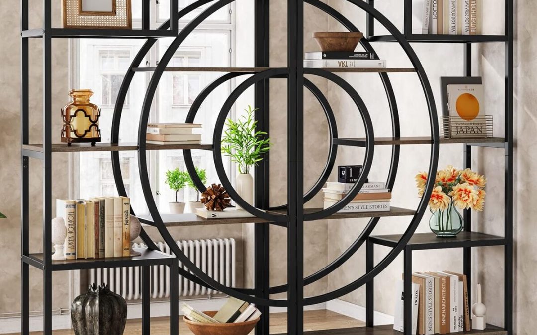 Test : bibliothèque Tribesigns géométrique 8 niveaux