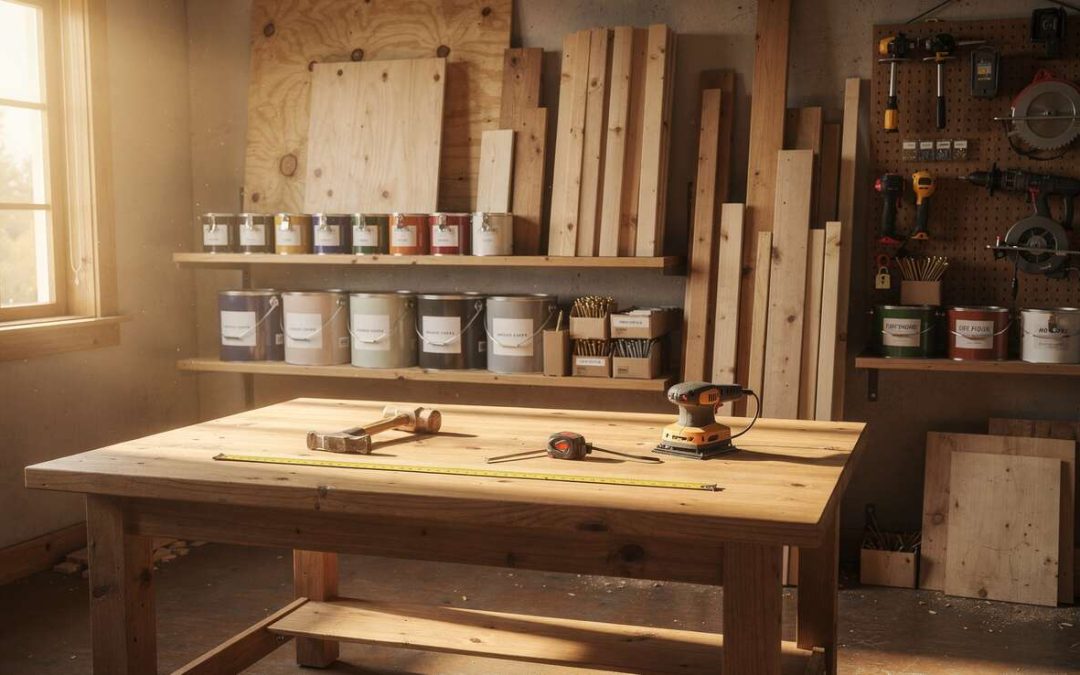 Construction d'un atelier de menuiserie : guide et conseils pratiques