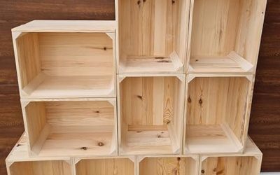 Avis : caisses en bois massif naturel, touche rustique et chaleureuse