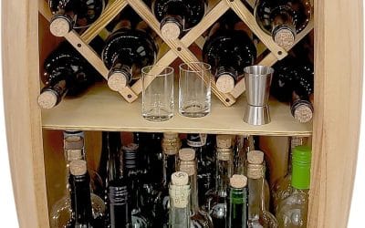 Avis sur le tonneau bar en bois weeco : meuble rustique et chic