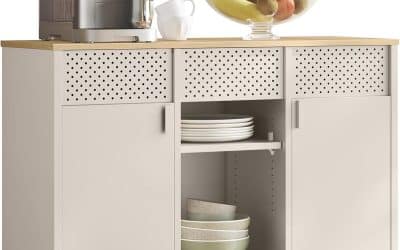 Test du meuble de rangement Songmics LSC204B01 : l’élégance rustique en métal