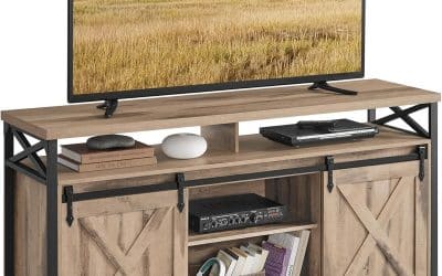 Test du meuble TV VASAGLE LTV071B50V1 : design rustique et pratique