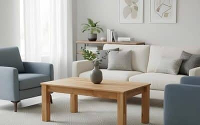 Test de la table basse Bonn KROKWOOD en hêtre