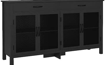 Test du buffet bas industriel HOMCOM : rangement chic et pratique
