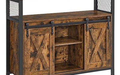 Test du meuble de rangement VASAGLE LSC092B01 : style rustique et praticité