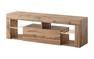 Test du meuble TV Selsey : dimensions et design chêne Lancelot