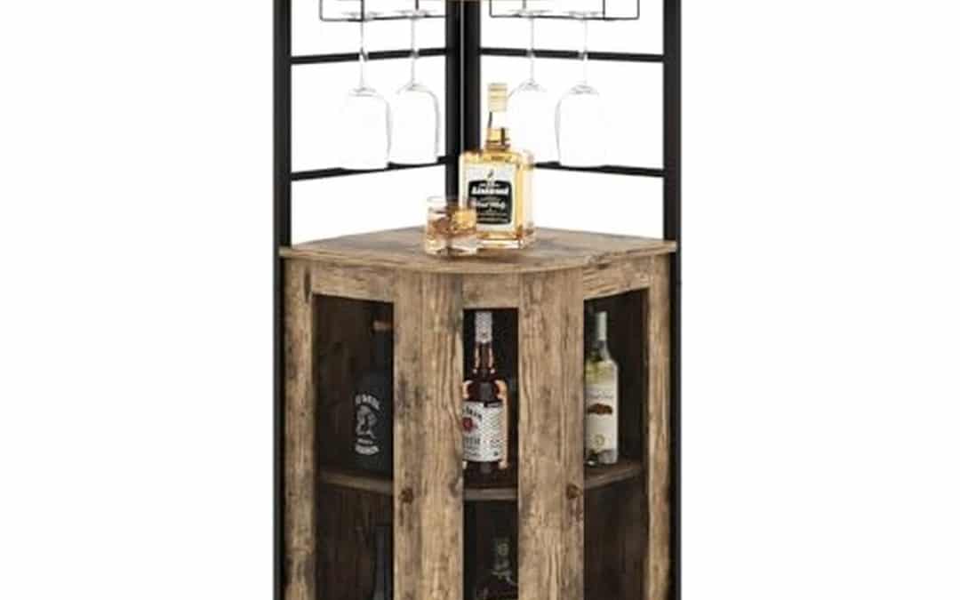 Test : meuble bar GIANTEX compact et industriel