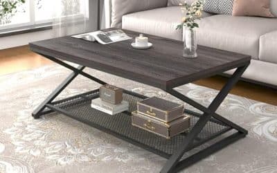 Test : table basse industrielle LVB en bois et métal