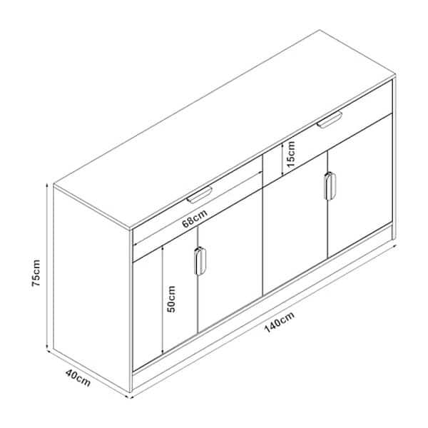 Découvrez notre analyse complète du buffet élégant [en.casa] avec effet chêne : design moderne, polyvalence et qualité au rendez-vous pour sublimer votre intérieur.