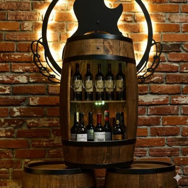 Découvrez notre test complet du tonneau en bois LED, une armoire bar et casier à vin de 80 cm finition wenge. Un style unique et une fonctionnalité moderne pour sublimer votre intérieur !