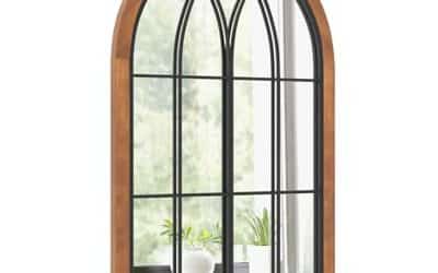 Avis : miroir mural bombé Homasis 60 x 90 cm vintage