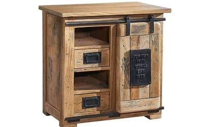 Avis sur le buffet industriel Railway #123 en bois massif et fer
