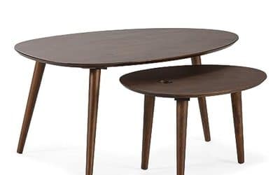 Avis sur les tables basses Eclipse de HOMN LIVING en bois massif