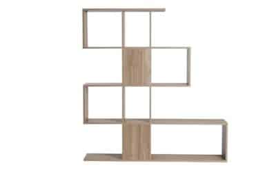 Test bibliothèque Miliboo Como : design en chêne bois clair