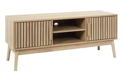 Test du meuble télé bas Klaus HOME DECO FACTORY : design naturel et contemporain