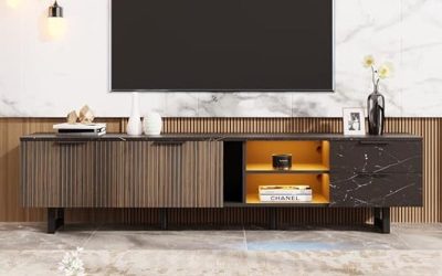 Test du meuble TV à led pour écrans XXL