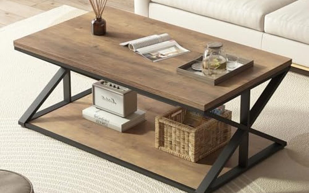 Test : launica table basse rustique et moderne
