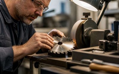 Comment affûter une lame de scie circulaire comme un pro en 5 étapes