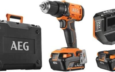 Test de la perceuse visseuse AEG BSB18G4 : puissance et polyvalence