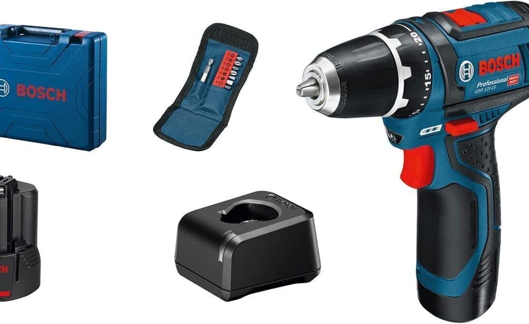 Test de la perceuse-visseuse Bosch GSR 12V-15