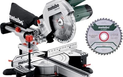 Test de la scie radiale Metabo KGS 216 M
