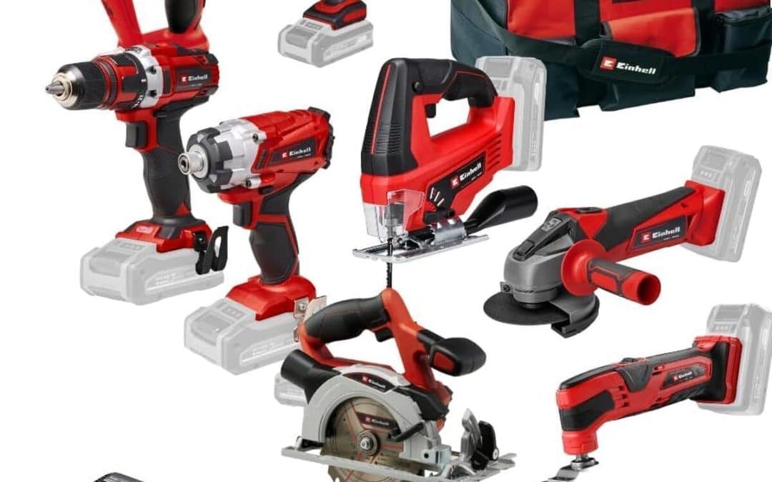 Test : le pack 7 outils sans fil Einhell Power X-Change