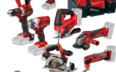 Test : le pack 7 outils sans fil Einhell Power X-Change