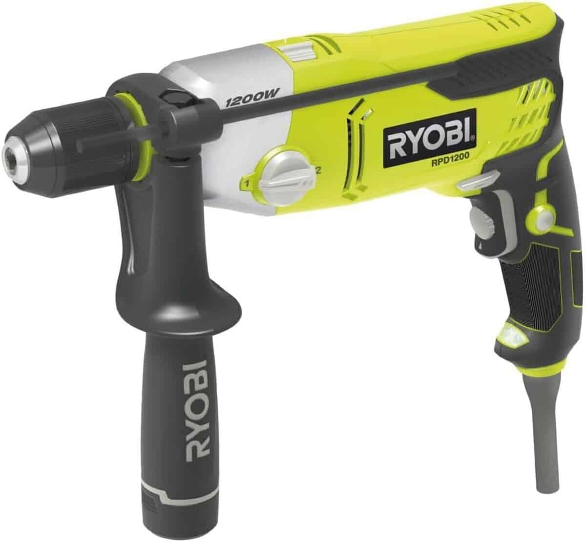 Test : perceuse à percussion Ryobi RPD1200-K 1200W, puissance et efficacité